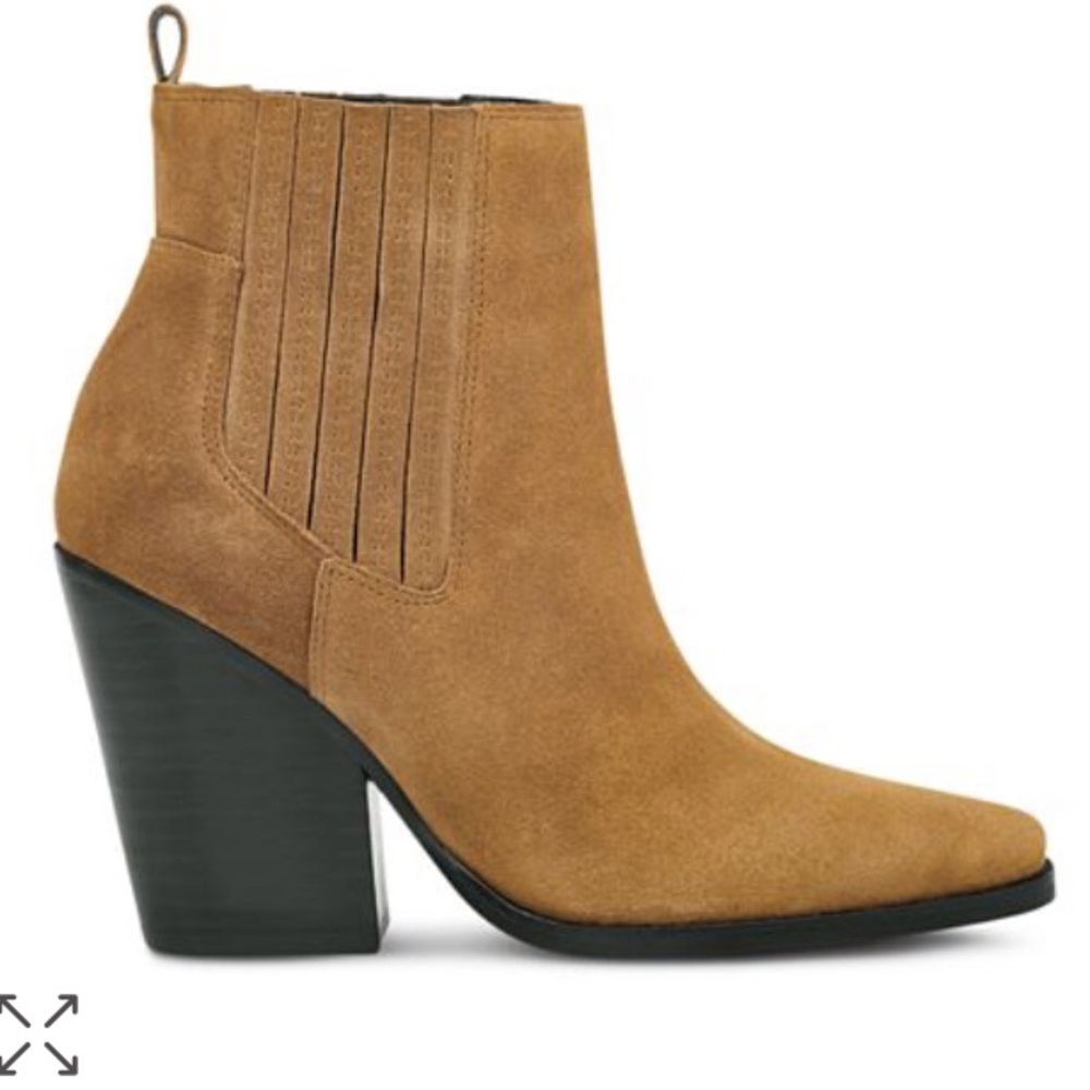 Kendall + Kylie Colt Booties - Medium Brown - Picture 5 of 6